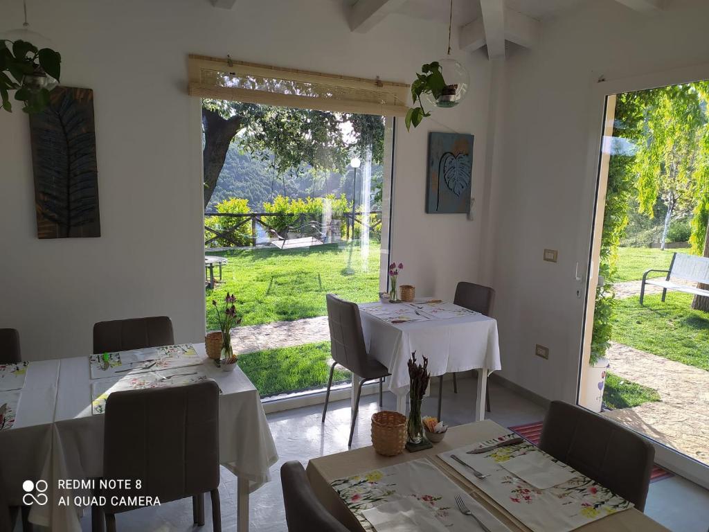 Zahrada ubytování B&B Volver