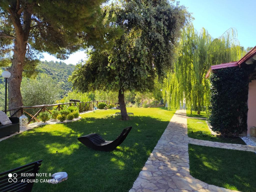 Zahrada ubytování B&B Volver
