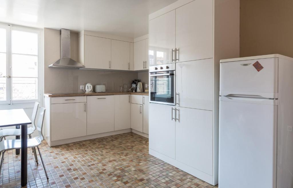 Küche/Küchenzeile in der Unterkunft Il Giardino
