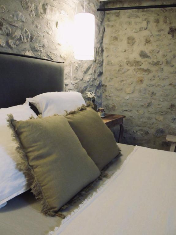 Postel nebo postele na pokoji v ubytování CAN SAFRA