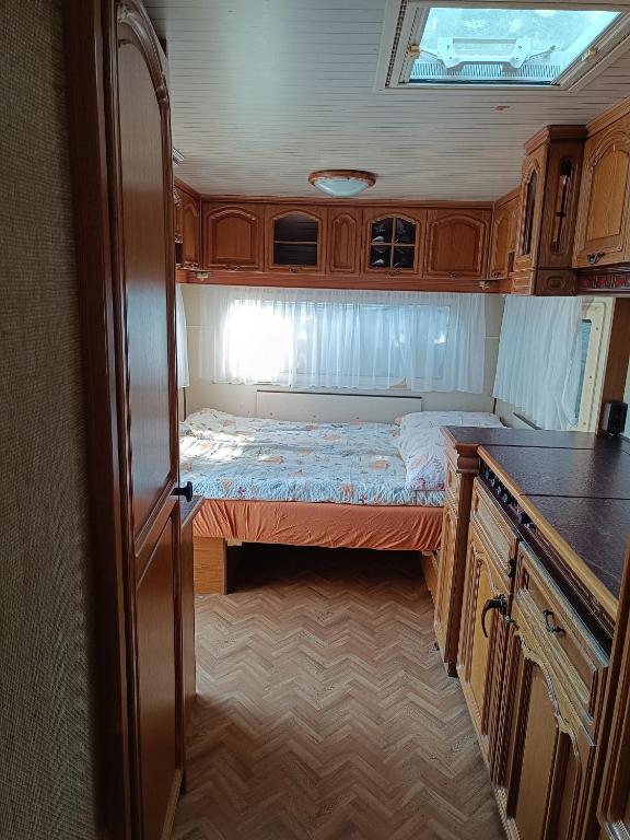 Kuchyň nebo kuchyňský kout v ubytování Camping Mauritius