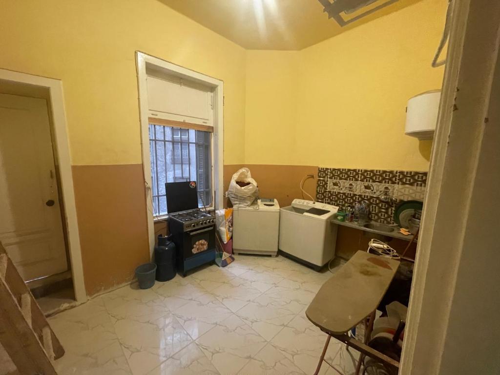 Kuchyň nebo kuchyňský kout v ubytování New One Hotel