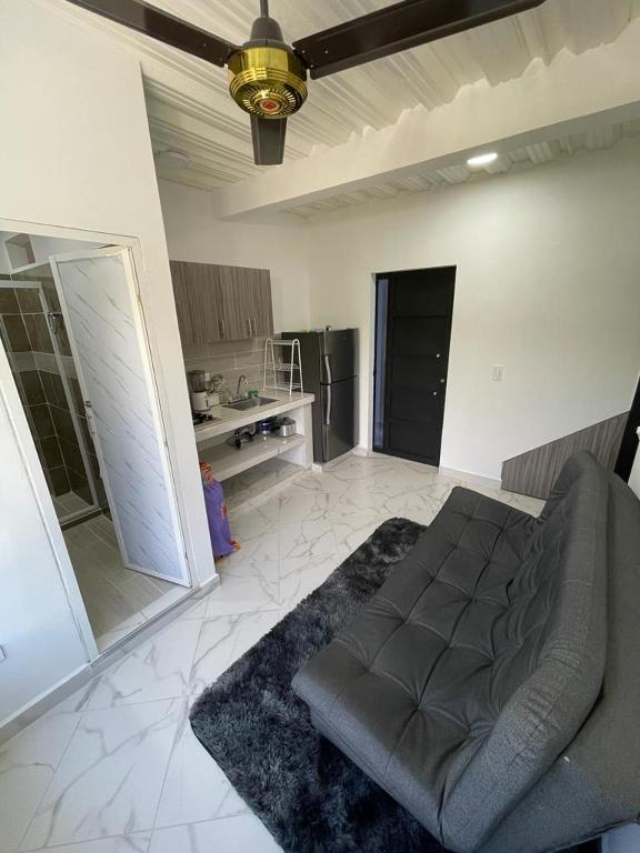 Kuchyň nebo kuchyňský kout v ubytování APARTAMENTO vista VERDE DORADAL