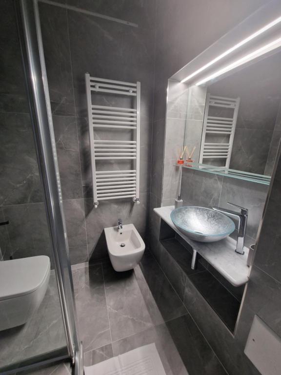 Koupelna v ubytování MARLA ROOMS