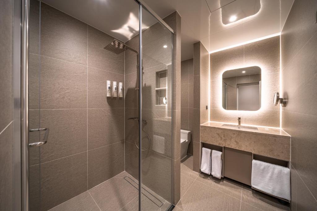Koupelna v ubytování Comfort inn Yeouido