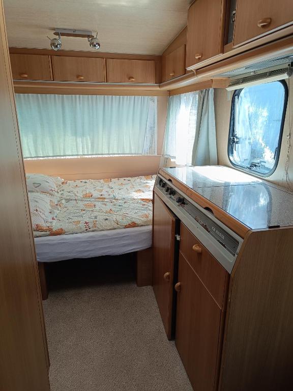 Kuchyň nebo kuchyňský kout v ubytování Camping Mauritius