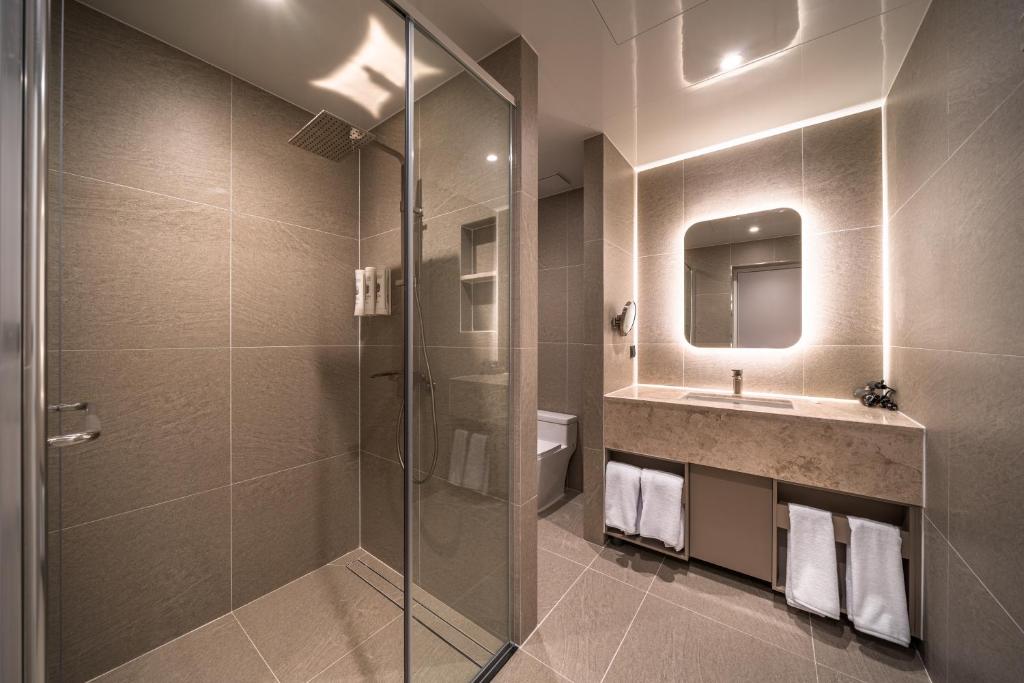 Koupelna v ubytování Comfort inn Yeouido