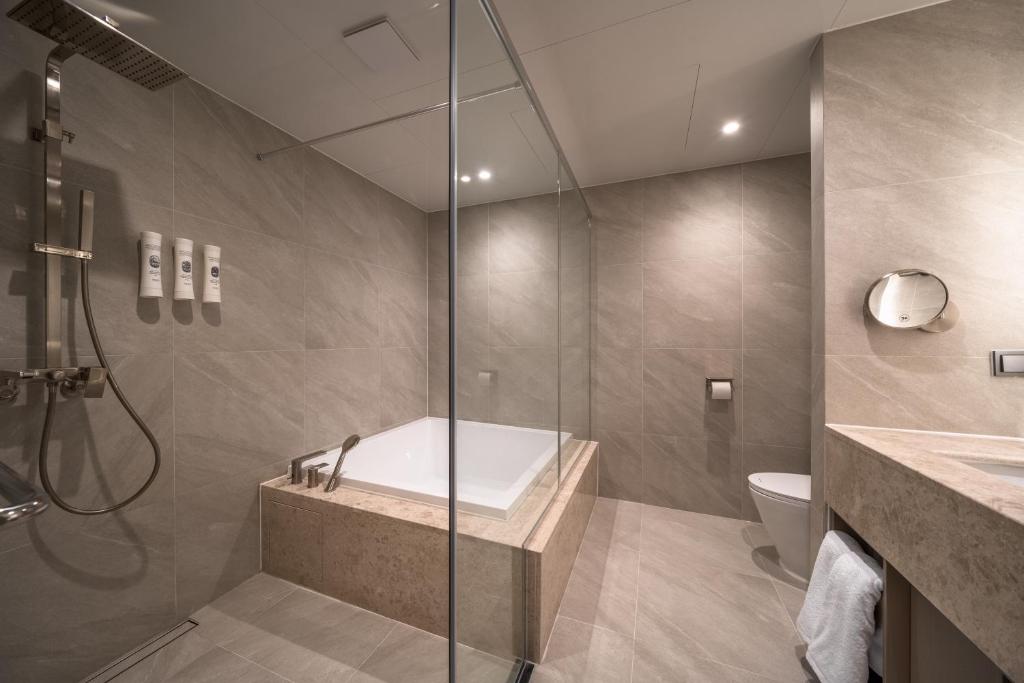 Koupelna v ubytování Comfort inn Yeouido