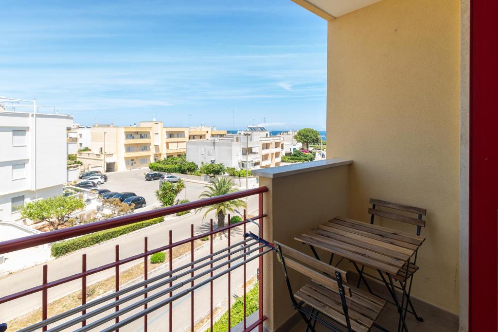 A balcony or terrace at Appartamenti Craulo