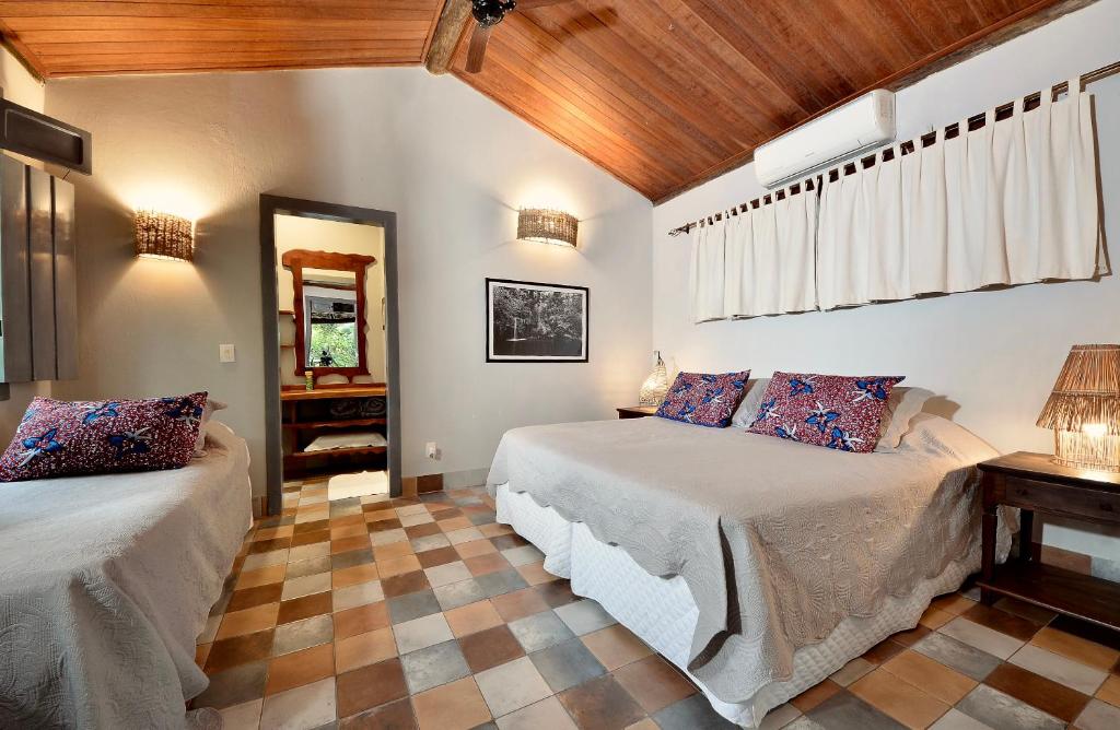 Pousada Vila Serrano - Triple Room With Garden View