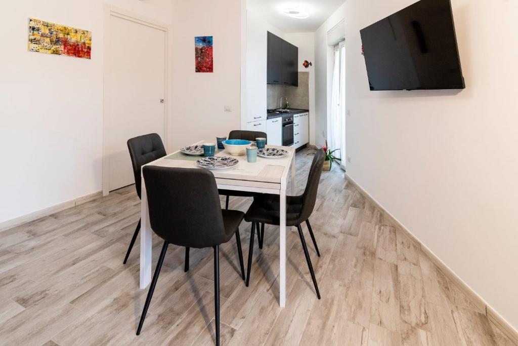 TV a/nebo společenská místnost v ubytování Casa Larry