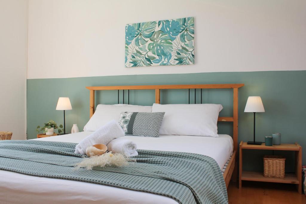 Posteľ alebo postele v izbe v ubytovaní Apartment Anna Borik
