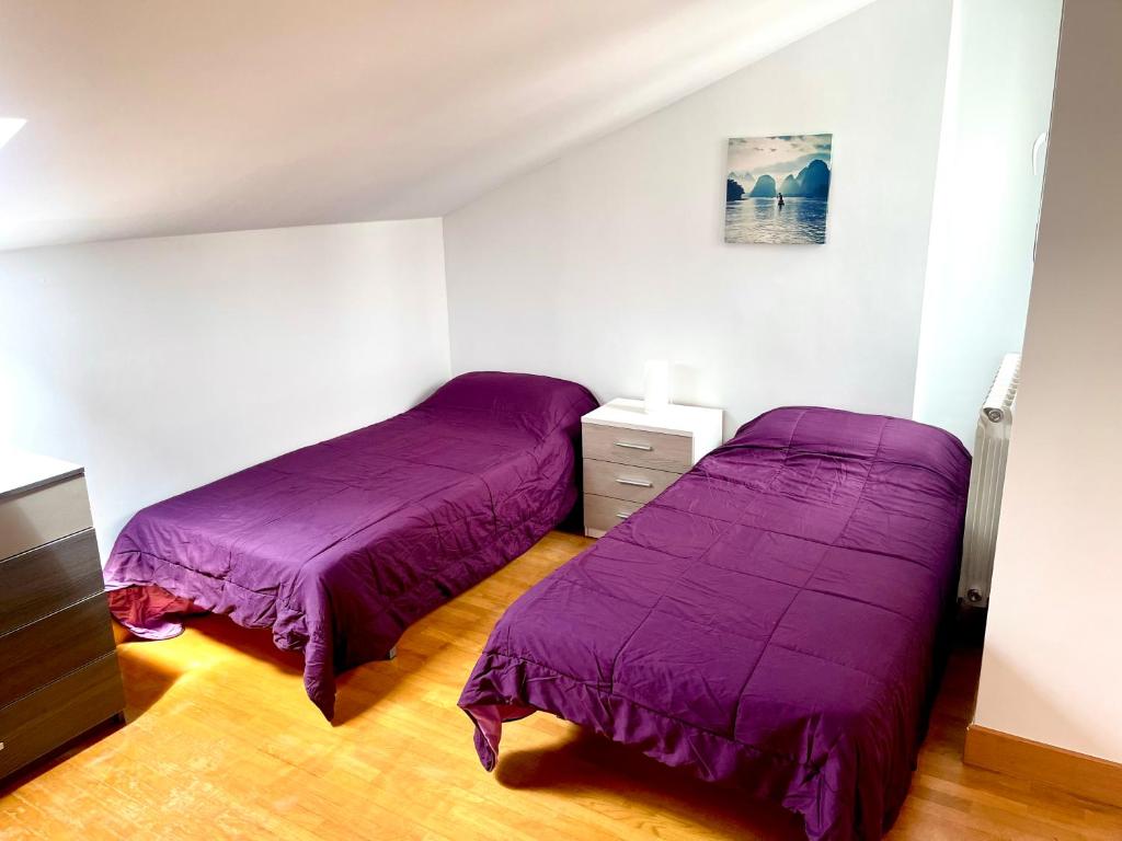 Postel nebo postele na pokoji v ubytování Duplex CARDELLY