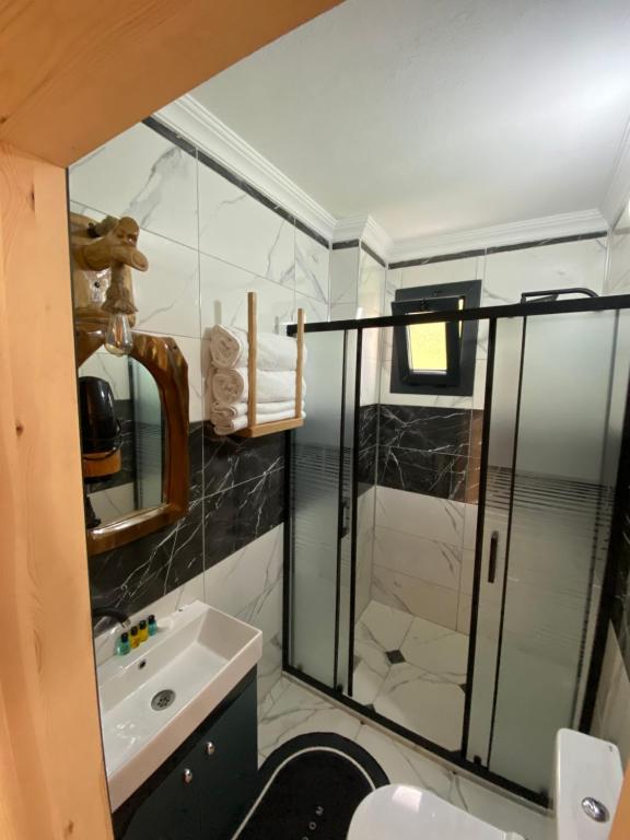 Koupelna v ubytování SoOnSuitApart