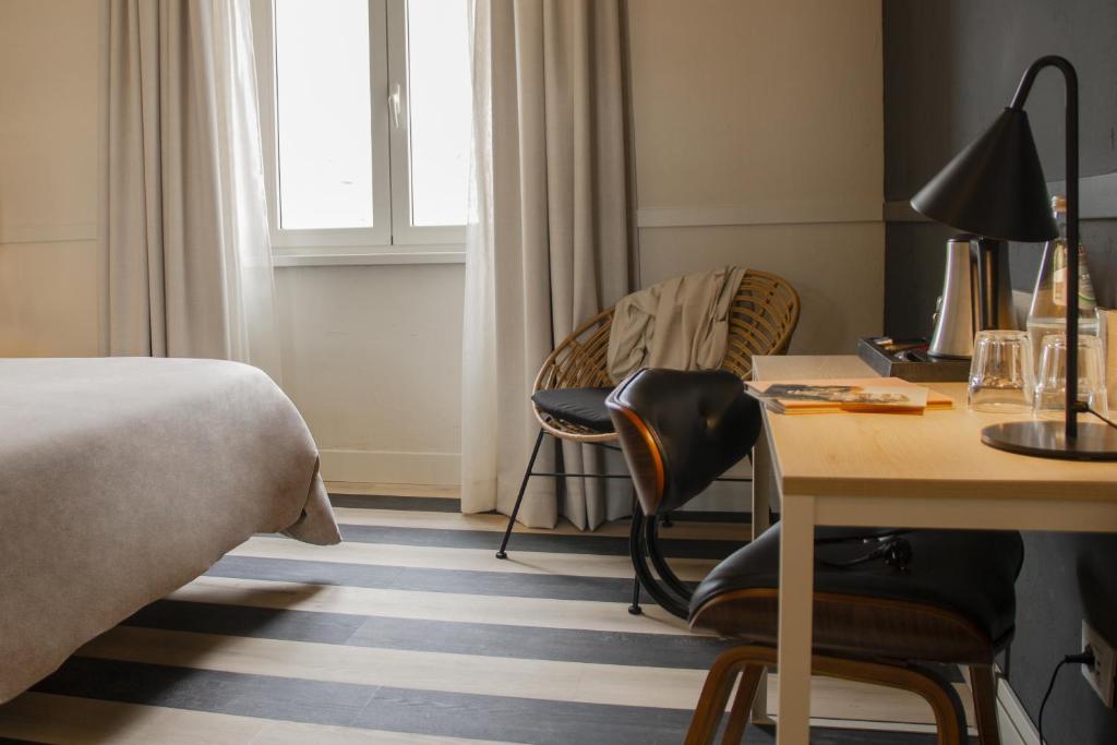 Posezení v ubytování room Select Via Veneto