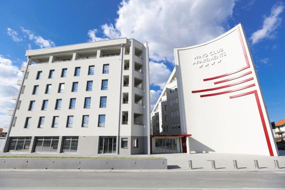 Budova, kde se apartmán nachází