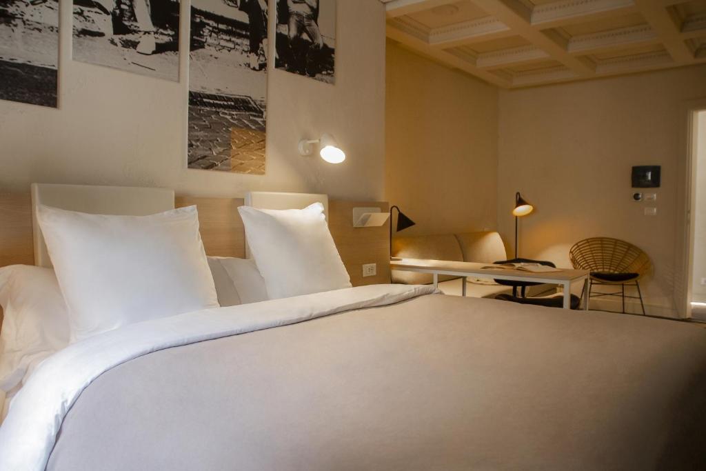 Postel nebo postele na pokoji v ubytování room Select Via Veneto