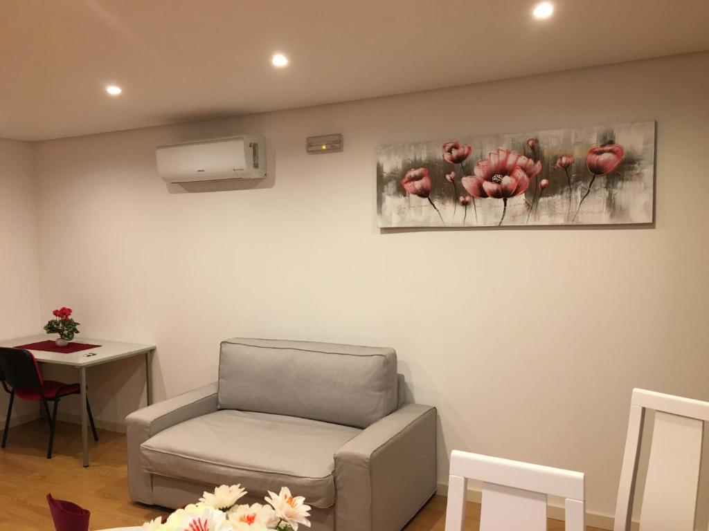 Posezení v ubytování ÍSIS Guest House