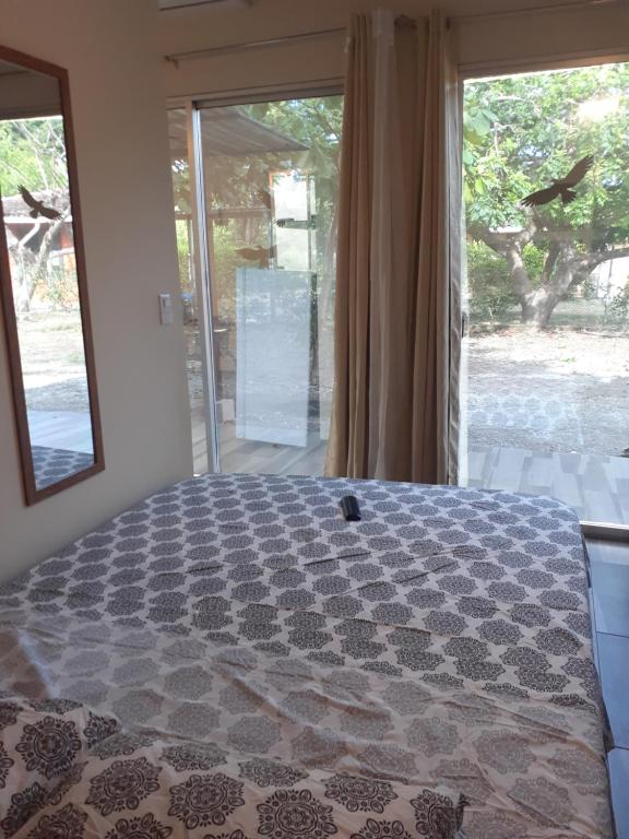 Postel nebo postele na pokoji v ubytování Casa espejo