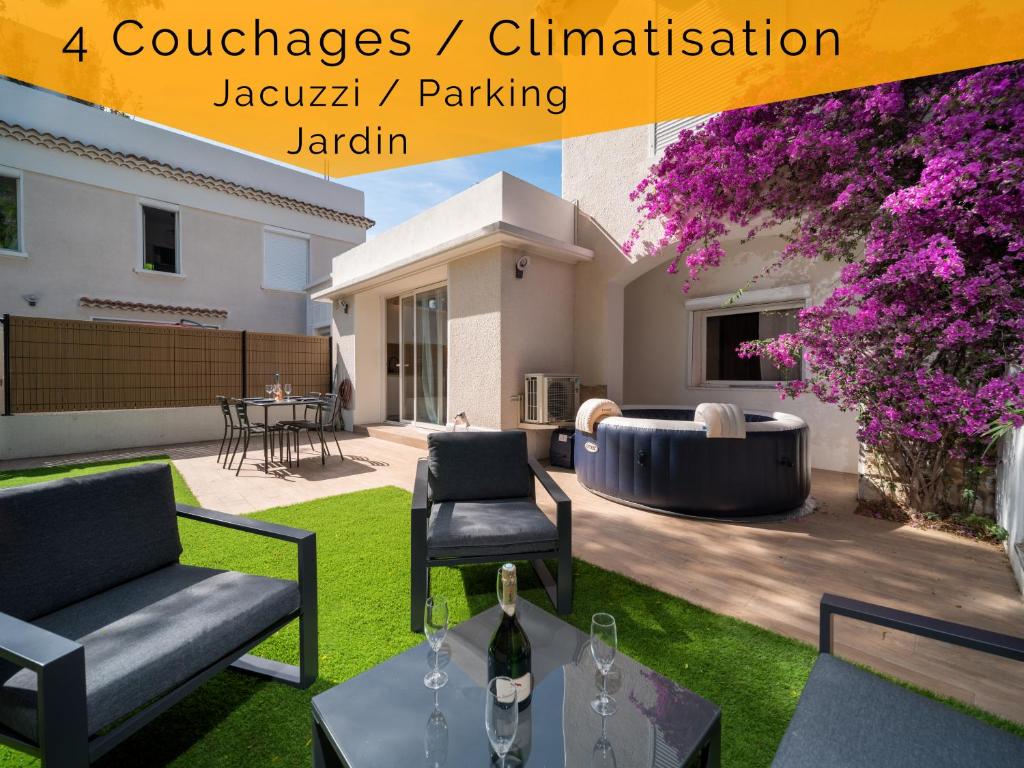 La Bastide de St Barnabe Jacuzzi Climatisation Parking Petanque