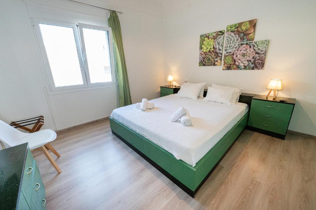 Postel nebo postele na pokoji v ubytování Villa Sofia Sea View