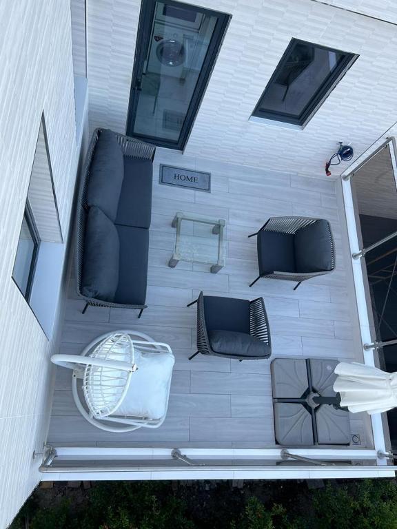 Posezení v ubytování DeLuxe House Valencia