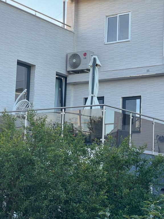 Balkón nebo terasa v ubytování DeLuxe House Valencia