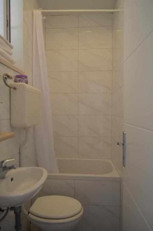Koupelna v ubytování Villa Bona Dubrovnik