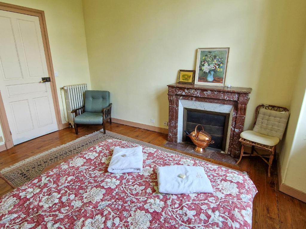 Maison du Gave - Chambre Double Avec Balcon