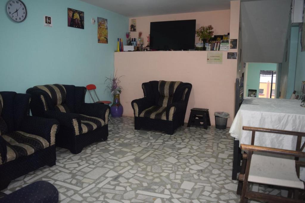 Posezení v ubytování Casa 2600