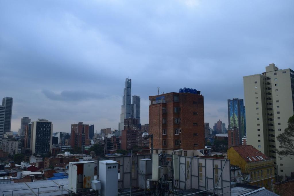Nespecifikovaný výhled na destinaci Bogotá nebo výhled na město při pohledu z ubytování v soukromí