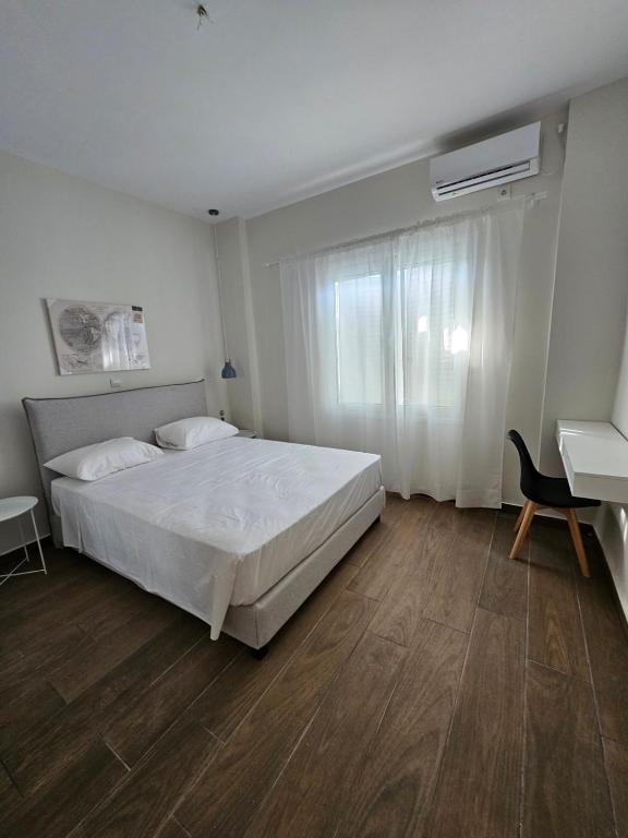 Postel nebo postele na pokoji v ubytování Meliti