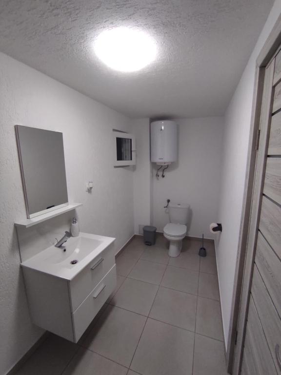 Koupelna v ubytování Rio rooms