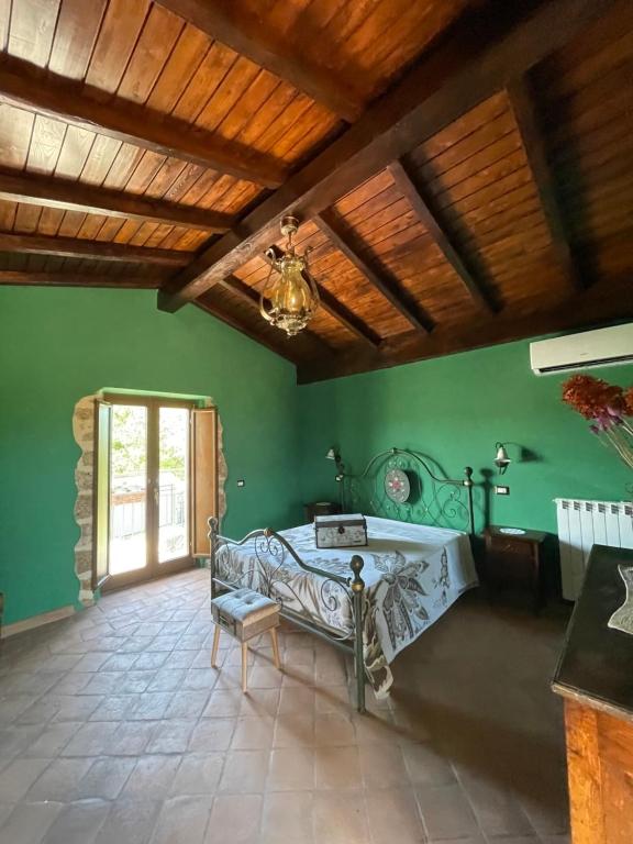 Posezení v ubytování Agriturismo Le Faeta