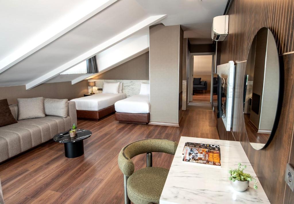 Posezení v ubytování Hotel Bosfora