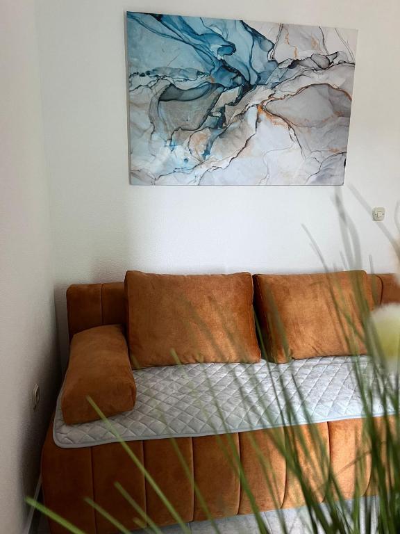 Postel nebo postele na pokoji v ubytování apartmani Natali