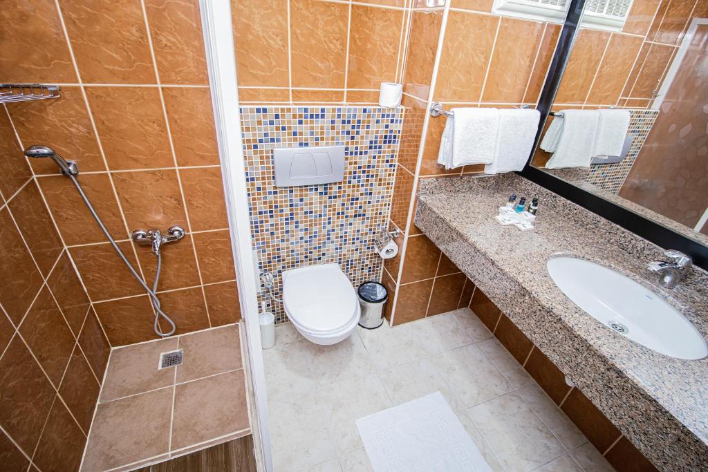 Koupelna v ubytování RK MAGİC DREAM HOTEL
