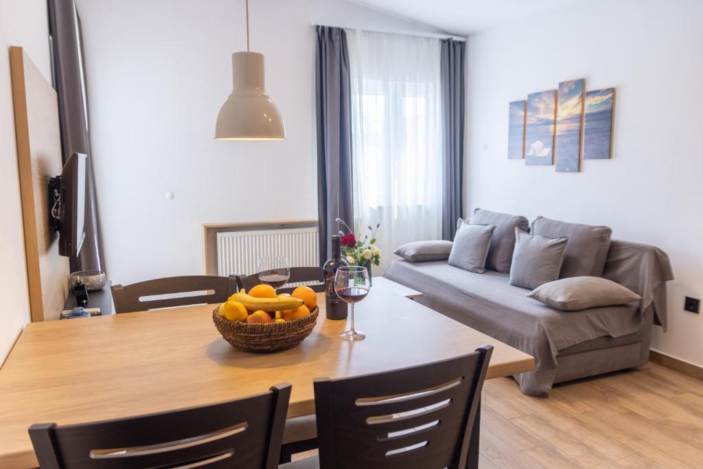 Posezení v ubytování Apartments & rooms Stella Adriatica