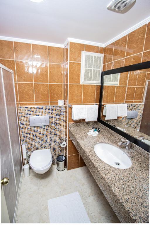 Koupelna v ubytování RK MAGİC DREAM HOTEL