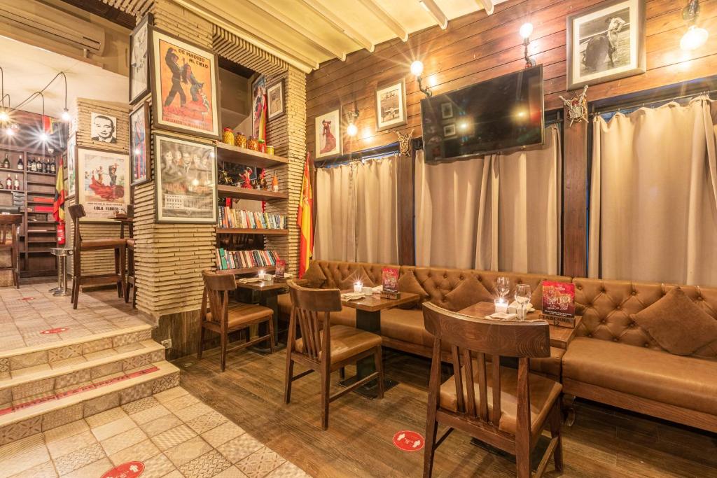 Posezení v ubytování Le Caspien Boutique Hotel