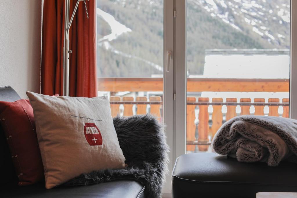 Nespecifikovaný výhled na hory nebo výhled na hory při pohledu z apartmánu