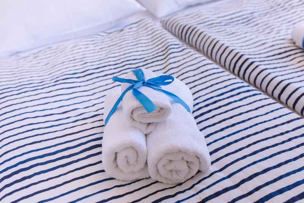 Posteľ alebo postele v izbe v ubytovaní Hello Crikvenica Apartment