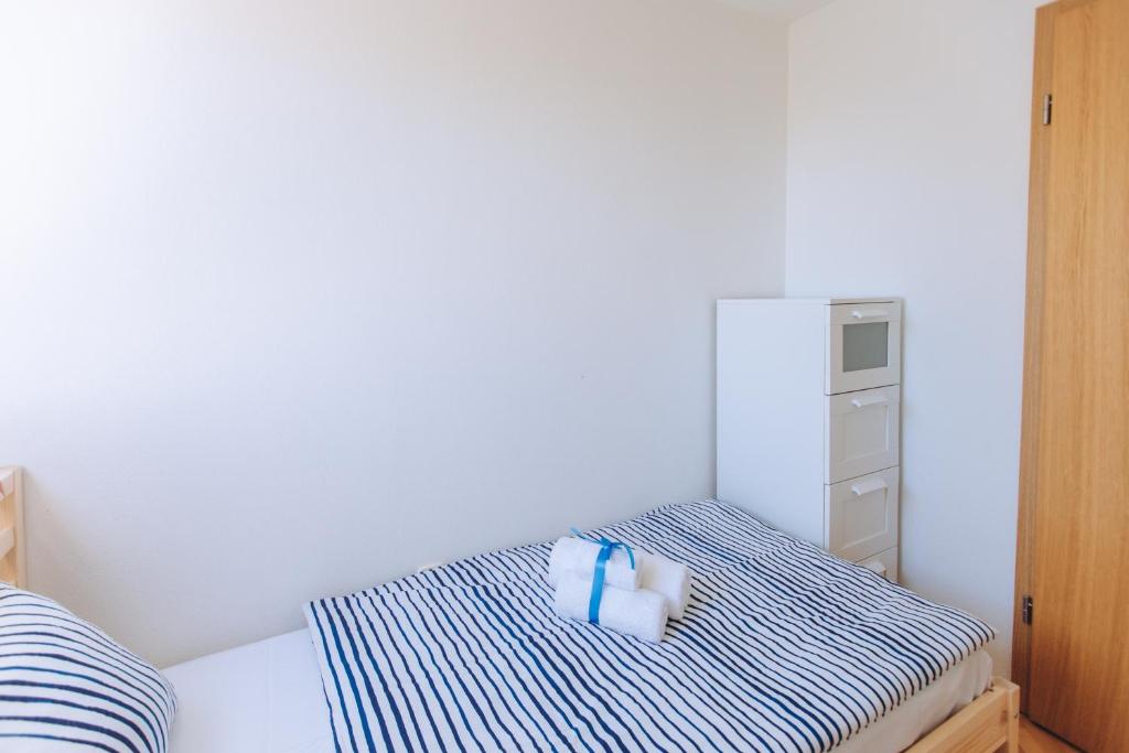 Posteľ alebo postele v izbe v ubytovaní Hello Crikvenica Apartment