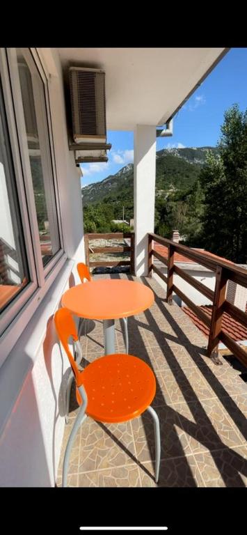 Balkón nebo terasa v ubytování Motel and Restaurant Odušak