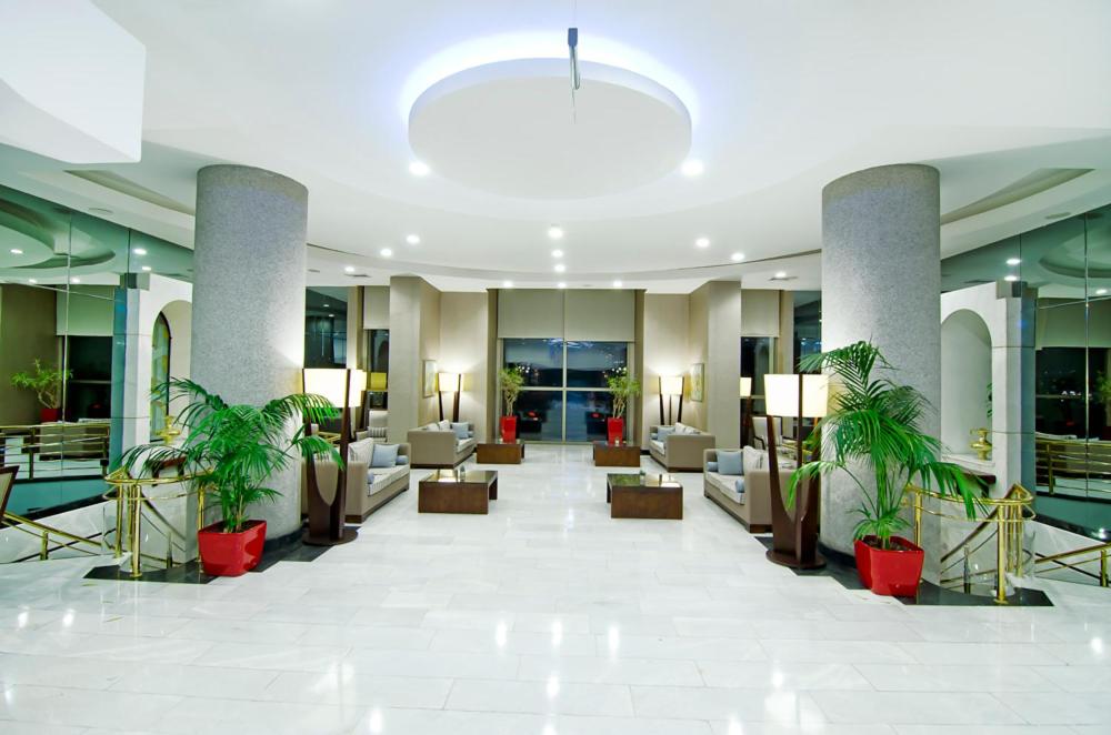 Posezení v ubytování Korumar Hotel Deluxe