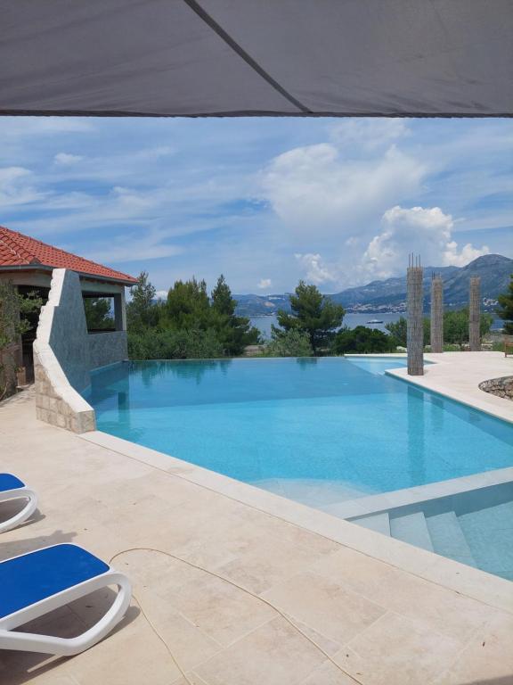 Πισίνα στο ή κοντά στο Villa Perpera