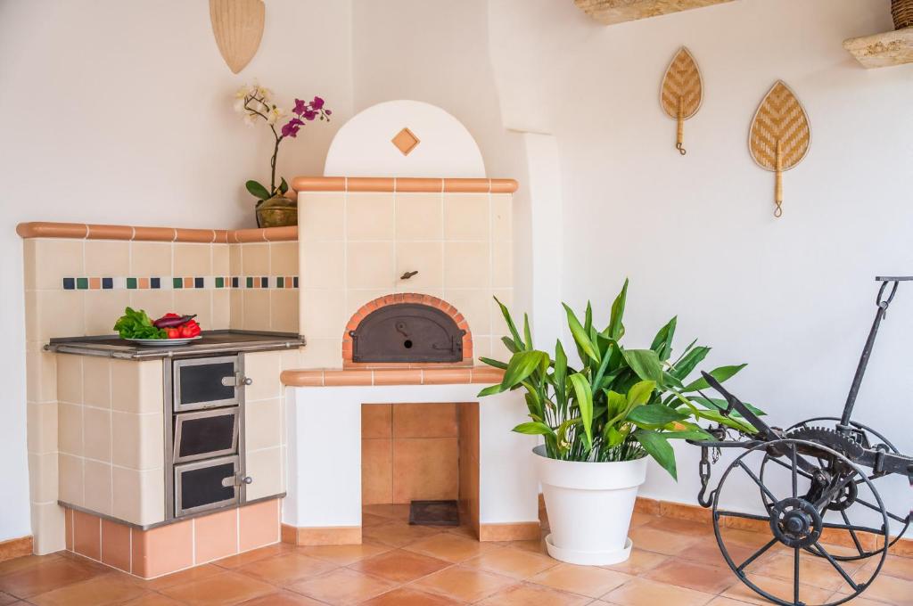Kuchyň nebo kuchyňský kout v ubytování Ideal Property Mallorca - Verdera