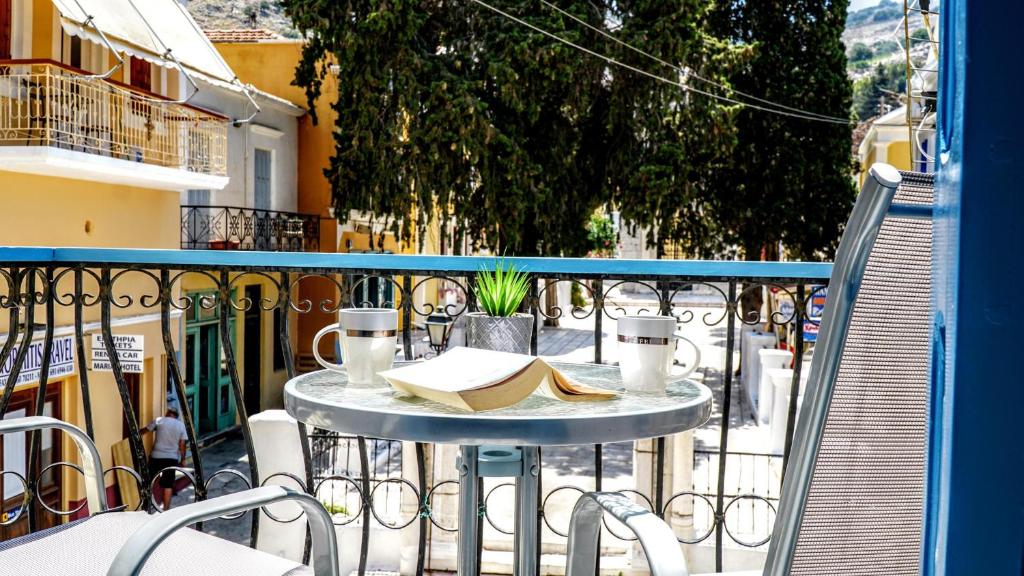 Balkón nebo terasa v ubytování Ritzi Apartment