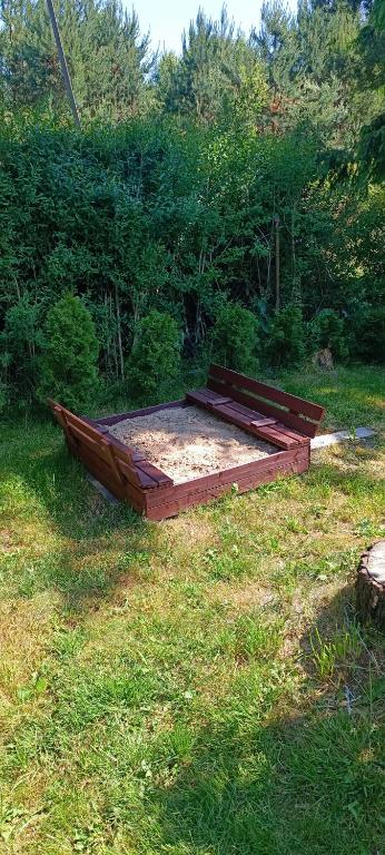 Vonkajšia záhrada v ubytovaní Zacisze u Ani