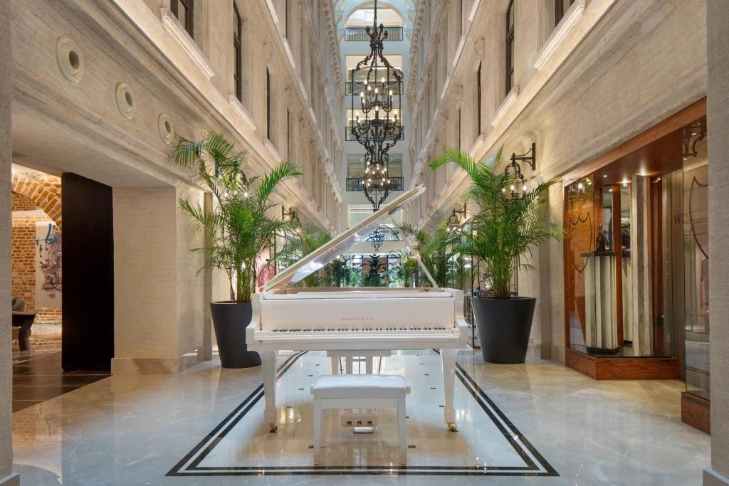 Posezení v ubytování JW Marriott Istanbul Bosphorus